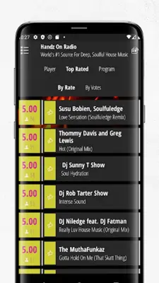 HandzOnRadio android App screenshot 1